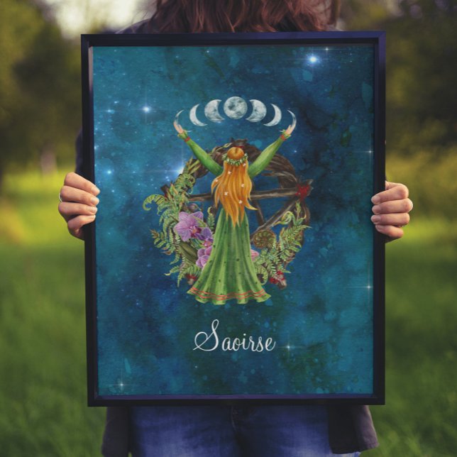 Poster La déesse de la lune irlandaise (Créateur téléchargé)