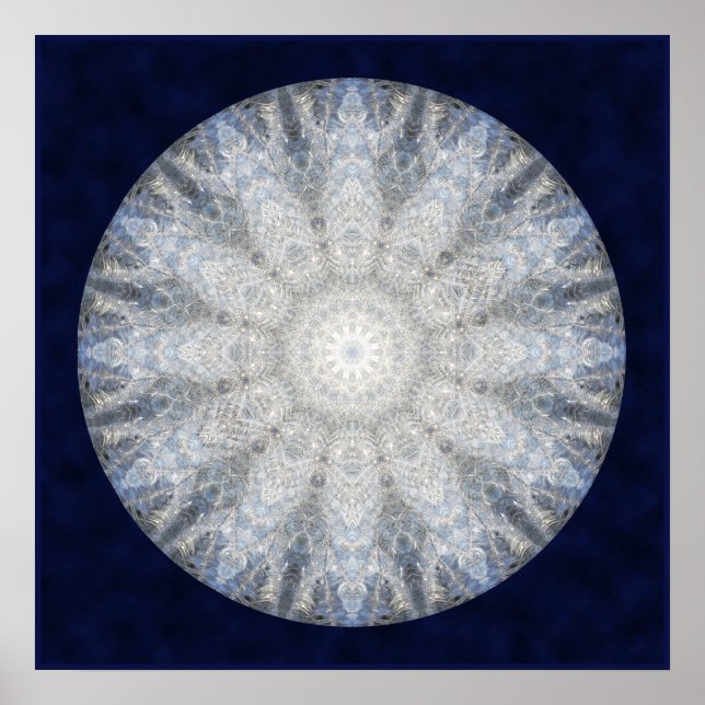 Poster La déesse d'hiver Mandala (Devant)