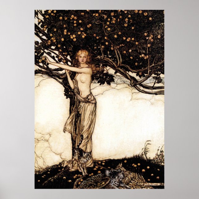 Poster La déesse Freyja (Devant)