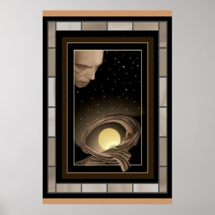 Poster La déesse Lune dort protégé par l'ÉtoileDieu
