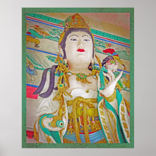 Poster La déesse Quan Yin dans son temple