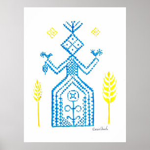 Poster La déesse slave Mokosh