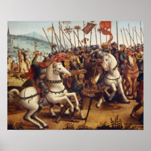 Poster La défaite d'Athènes par Minos, roi de Crète, de