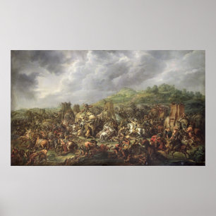 Poster La défaite de Porus par Alexandre le Grand