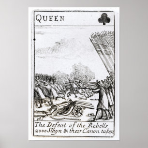 Poster La défaite des rebelles à la bataille de