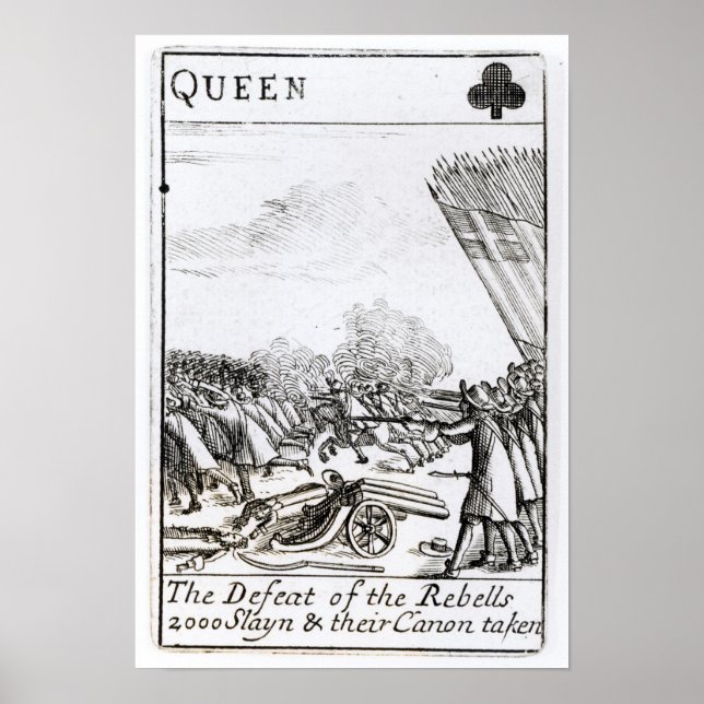Poster La défaite des rebelles à la bataille de (Devant)