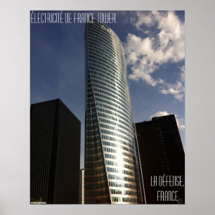Poster La Défense, France - Électricité de France