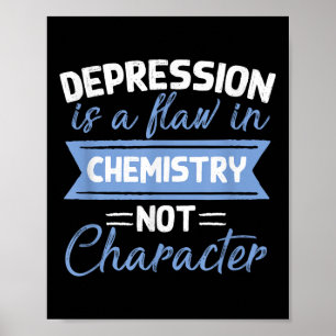 Poster La dépression est un défaut de la chimie Sensibili