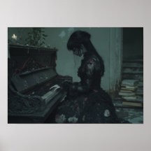 La Dernière Nocturne | Gothique Girl au piano en r