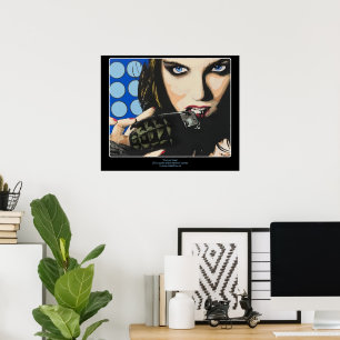 Poster "La Dernière paille" Peinture sur un