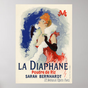 Poster La Diaphane, Jules Chéret