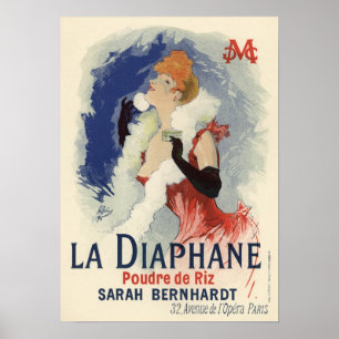 Poster La Diaphane par Jules Chéret