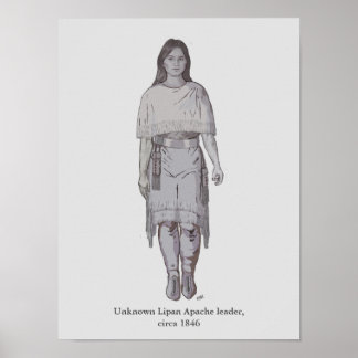 Poster La dirigeante inconnue de Lipan Apache
