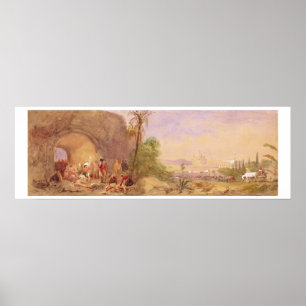 Poster La Discovery of Tipu's body at the Water Gate at