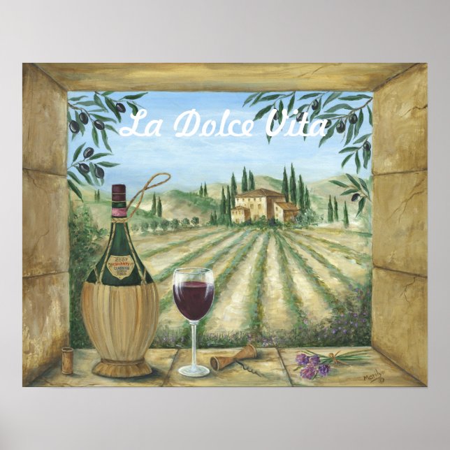 Poster La Dolce Vita (Devant)