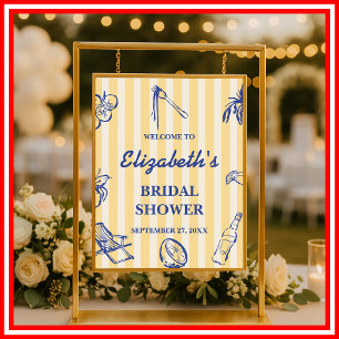 Poster La Dolce Vita Citrons Semaine de Mariage Italienne