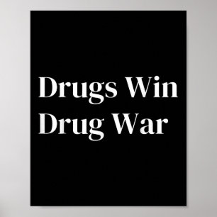 Poster La drogue contre la guerre