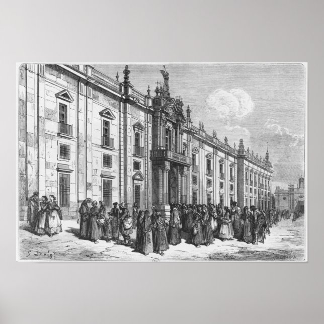 Poster La fabrique de tabac de Séville (Devant)