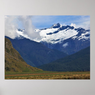 Poster La face montagneuse du mont Aspirant