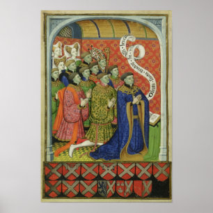 Poster La famille de Neville à la prière