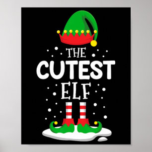 Poster La famille de Noël des elfes les plus croustillant