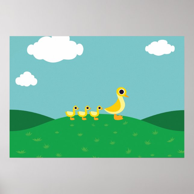 Poster La famille du canard (Devant)