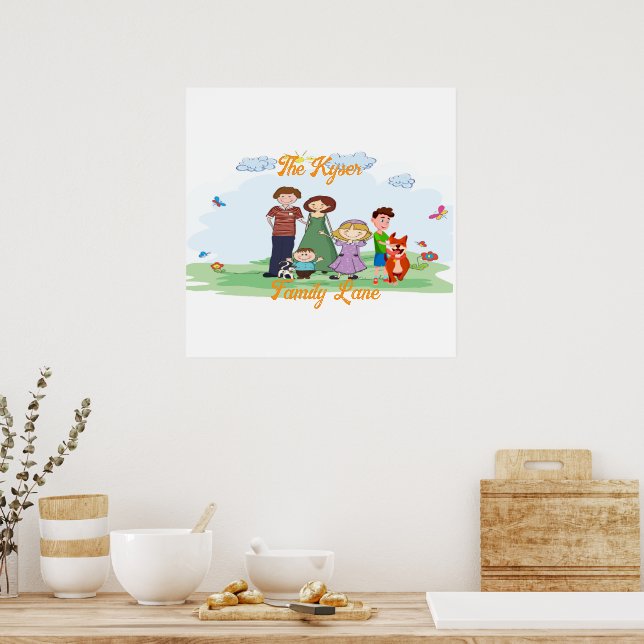 Poster La famille Kyser (Cuisine)