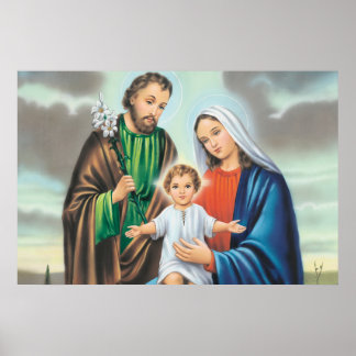 Poster La famille sainte