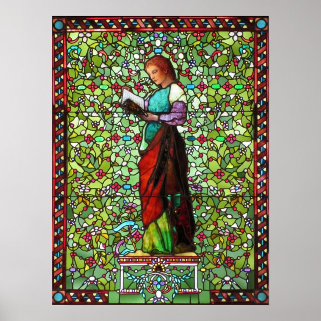 Poster La Farge - Soir 1881 (Devant)