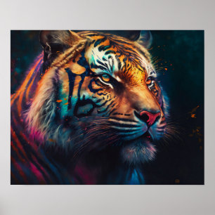 Poster La faune des tigres du Bengale royal