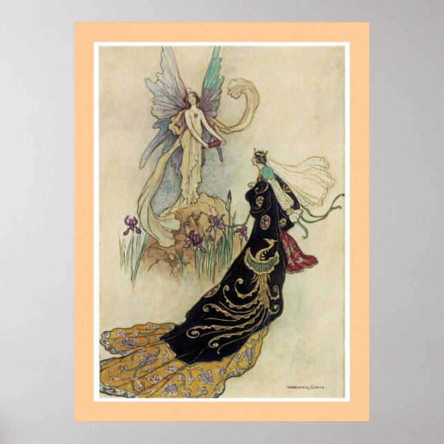 Poster La Fée Là-Bas A Accueilli Sa Majesté (Devant)