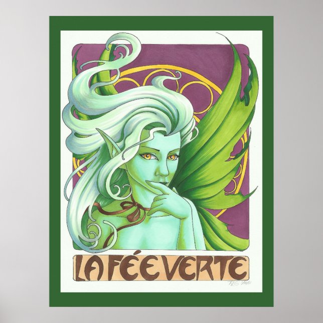 Poster La Fée Verte (Devant)
