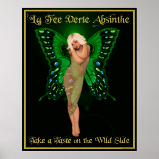Poster La Fee Verte Absinthe