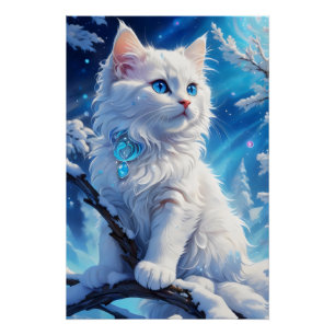 Poster La féline magique de l'hiver
