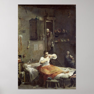 Poster La Femme au Flea