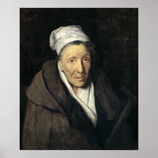 Poster La Femme avec la manie du jeu, 1819-24 (Devant)