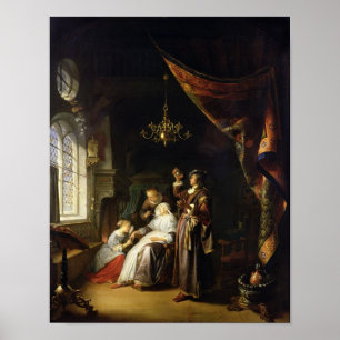 Poster La Femme Dropsique, c.1663