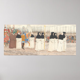 Poster La femme en armure - Boutet de Monvel Art