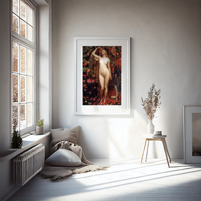 Poster La femme, l'homme et le serpent | Byam Shaw (Créateur téléchargé)