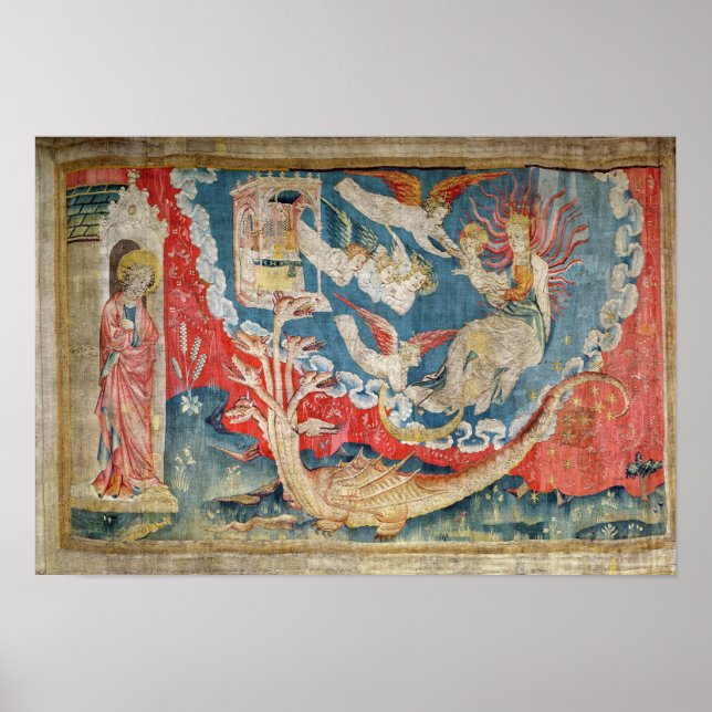 Poster La femme sur le point de donner naissance et le gr (Devant)