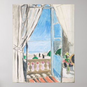 Poster La fenêtre ouverte de Matisse