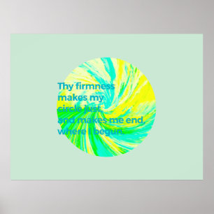 Poster La fermeté