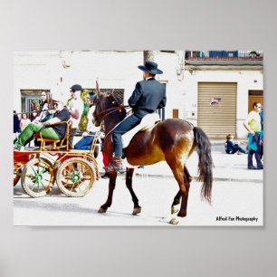 Poster La fête de bienvenue des chevaux