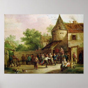 Poster La fête de village