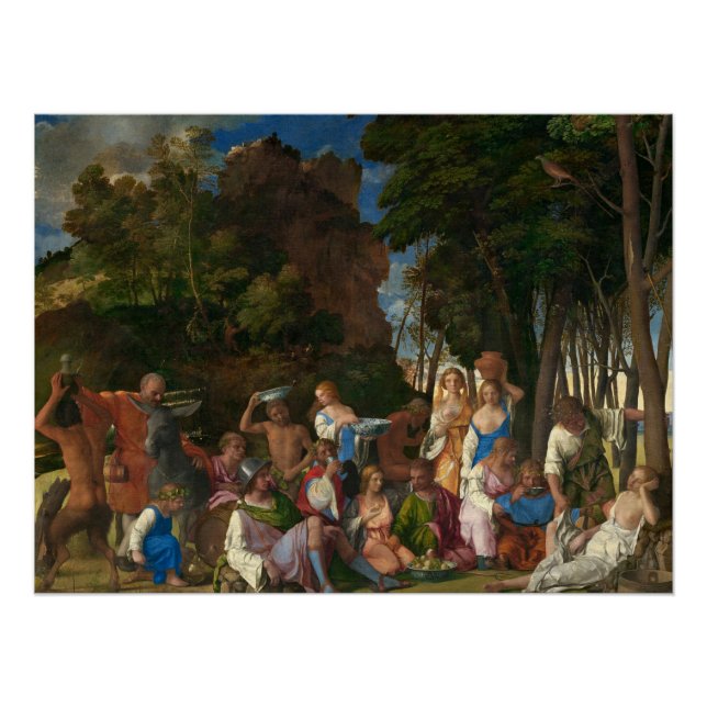 Poster La fête des dieux (par Giovanni Bellini) (Devant)