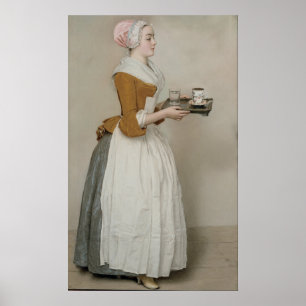Poster La fille au chocolat, Jean-Etienne Liotard