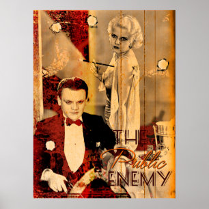 Poster La fille blonde du Gangster