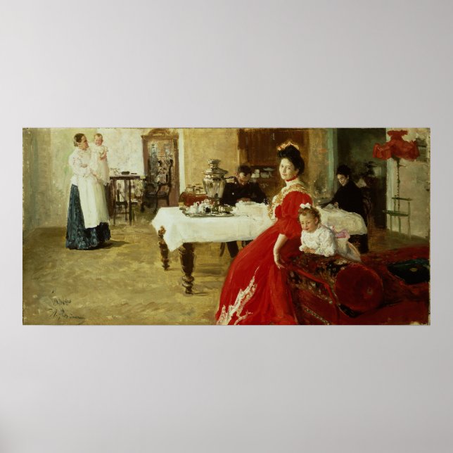Poster La fille de l'artiste, 1905 (Devant)