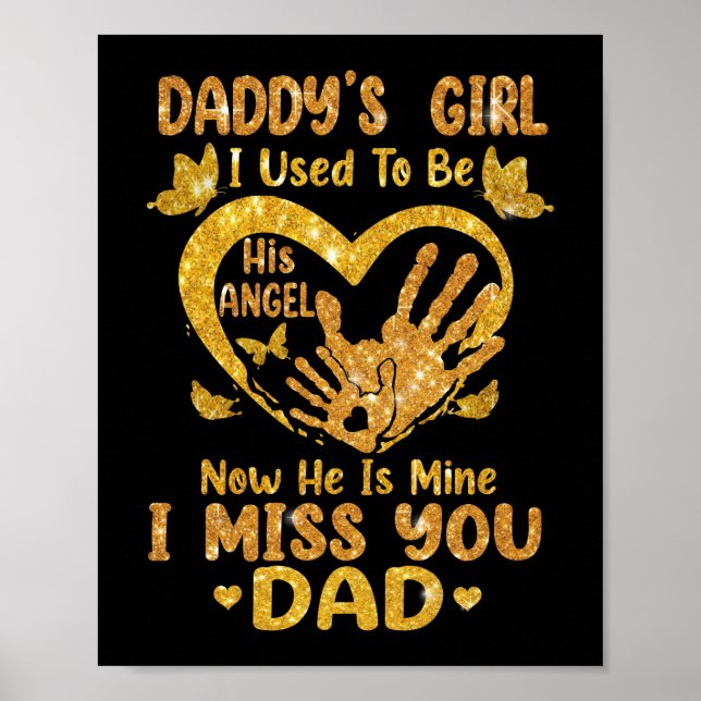 Poster La fille de papa J'étais son Ange Fête des Pères (Devant)