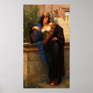 Poster La fille de Pharaon par Reginald Arthur
